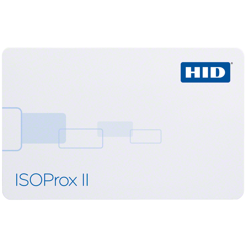 HID Prox® ISOProx® II Printable Card Image