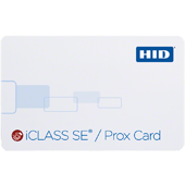 HID® iCLASS SE® + Prox ISO Card Image