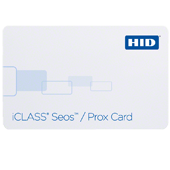 HID® iCLASS® Seos™ + Prox ISO Card Image