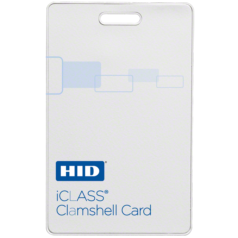 HID® iCLASS SE® Clamshell Card Image